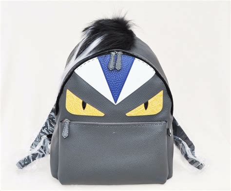 fendi monster backpack men.